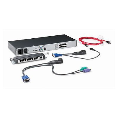 HP Server Console 0x2x8 Port Analog Switch