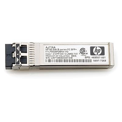 HP 8GB SW TRANSCEIVER SFP FC