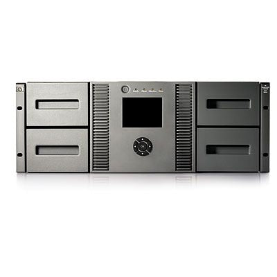 HP MSL4048 LTO-4 4U SAS 48-Slot Tape Library with 2 HH Ultrium