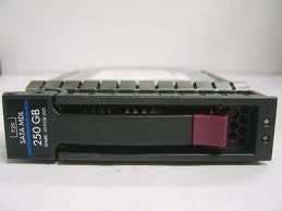 HP 250GB 7.2K RPM HOT PLUG SATA MIDLINE
