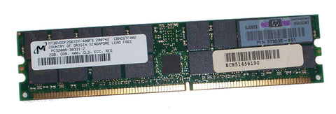 2GB 184p PC2700R CL2.5 36c 128x4 DDR333 2Rx4 ECC 2.5V RDIMM