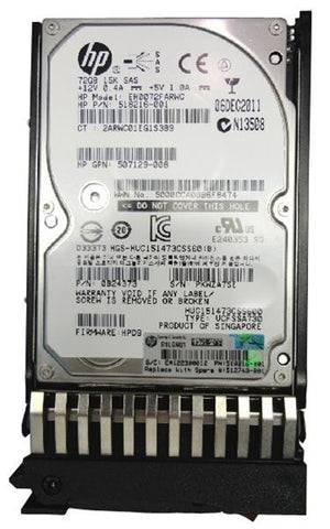 HP 72GB SAS 2.5 INCHES 15K RPM