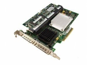 DELL PERC 4e/DC PCI-E Controller Card MEMORY and Battery PK2858/04-00002-02D