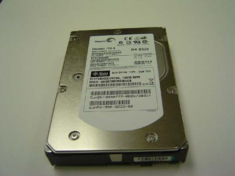 SUN Original 146Gb 15K SCSI, RoHS, NO TRAY