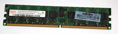 HP, 1GB 667MHZ PC2-5300 CL5 ECC REG DDR2 SDRAM DIMM