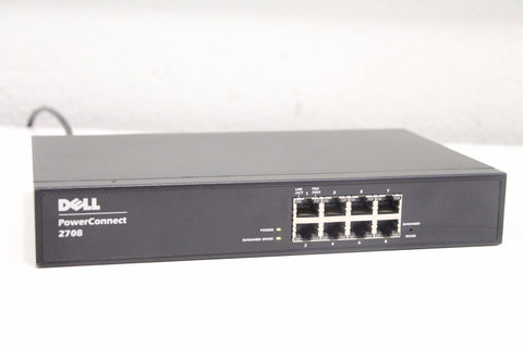 Dell PowerConnect 2708 8-Port Gigabit Ethernet Network Switch