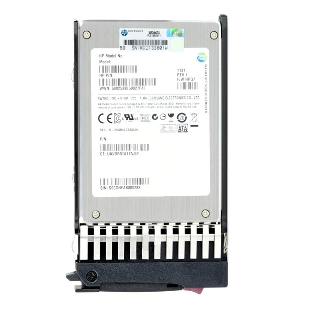 HP 800GB 6G SAS Mainstream Endurance SFF 2.5-in Enterprise Mainstream Solid State Drive